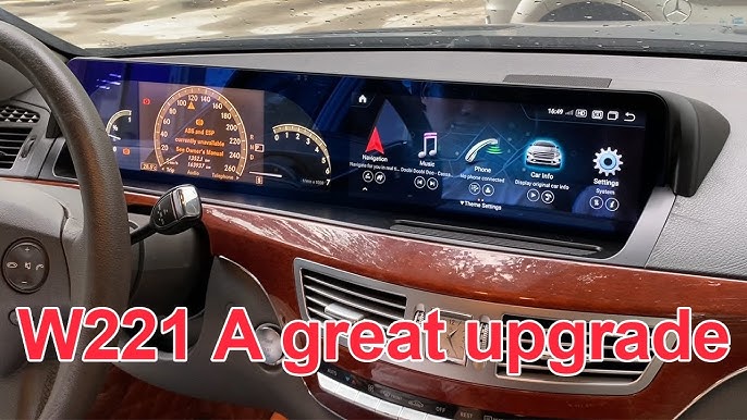 RADIO ANDROID MERCEDES CLASE S 2006-2013